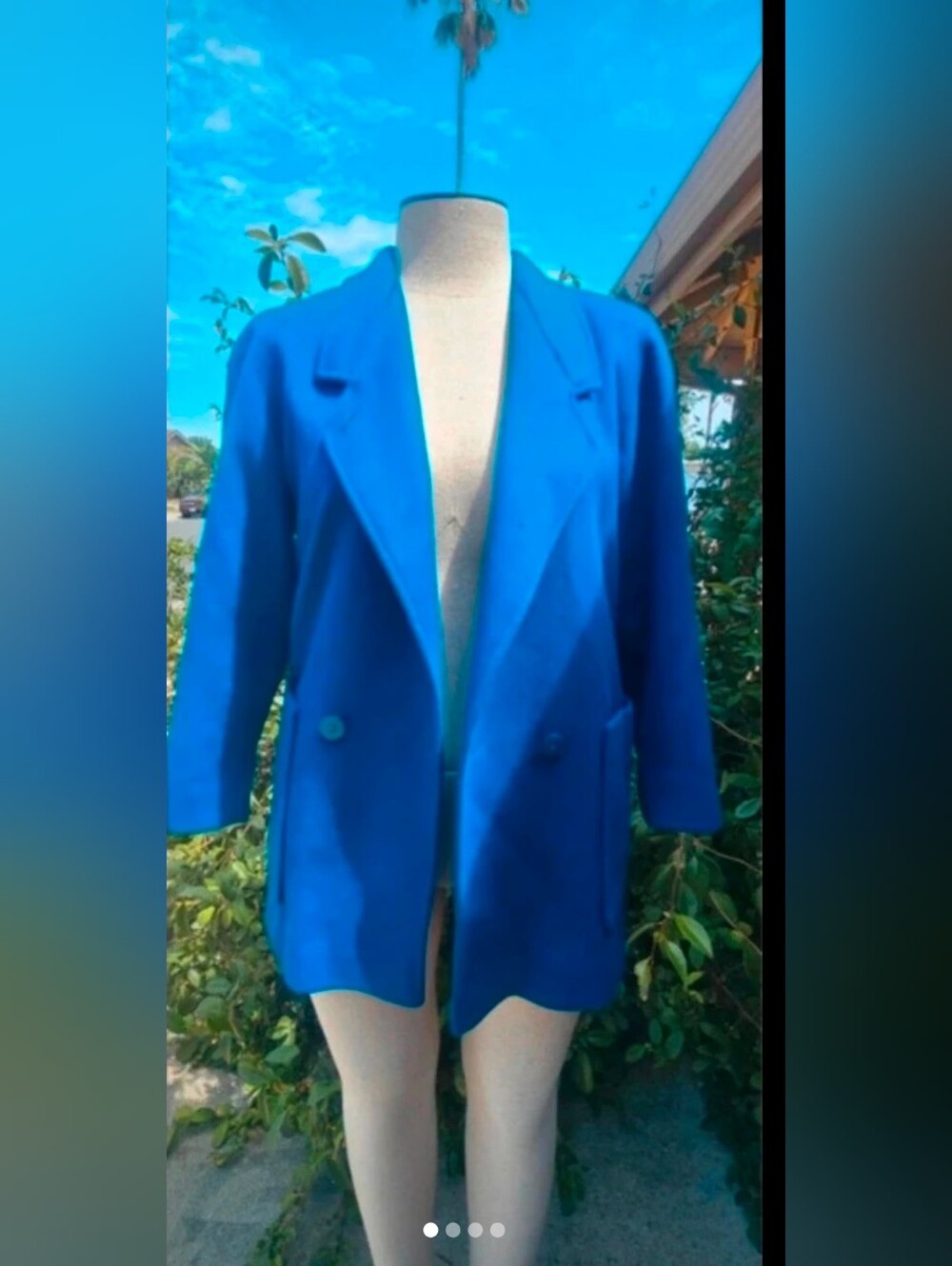Vintage🔥 100%Wool Cassidy Wool Coat